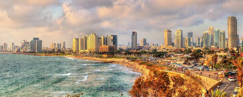Tours to Ghana and Israel. Israel Tour. Tel Aviv coastline.
