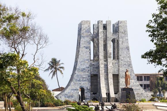 Tours to Ghana and Israel. Accra Ghana. Kwame Nkrumah Mausoleum.